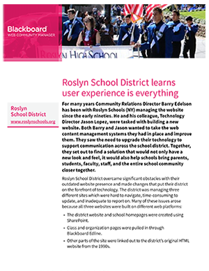Roslyn School District case study thumb