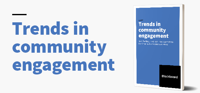 Trends in community engagement