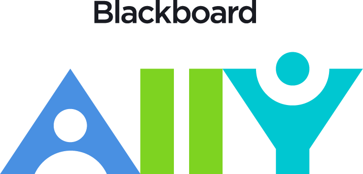 Blackboard Ally logo for light background