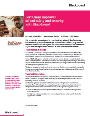 Fort Osage School District case study thumb
