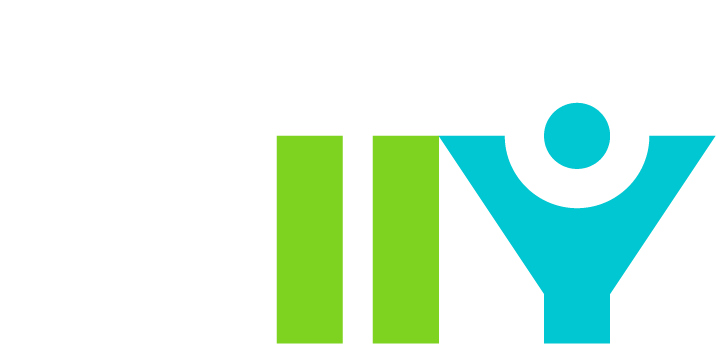 Blackboard Ally logo for dark background