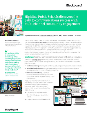 Highline Public Schools case study thumb