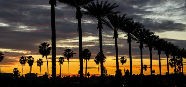 Stock photo - Anaheim Sunset