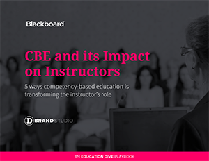 CBE and its impact on instructors: 5 ways competency-based education is transforming the instructor's role.